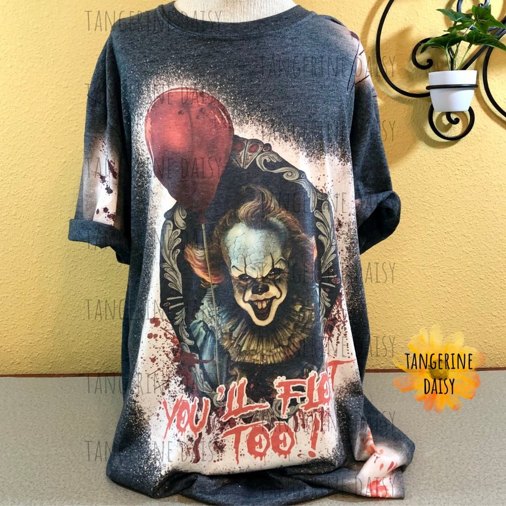 NEW ADULT UNISEX LARGE Tee "You'll Float Too"